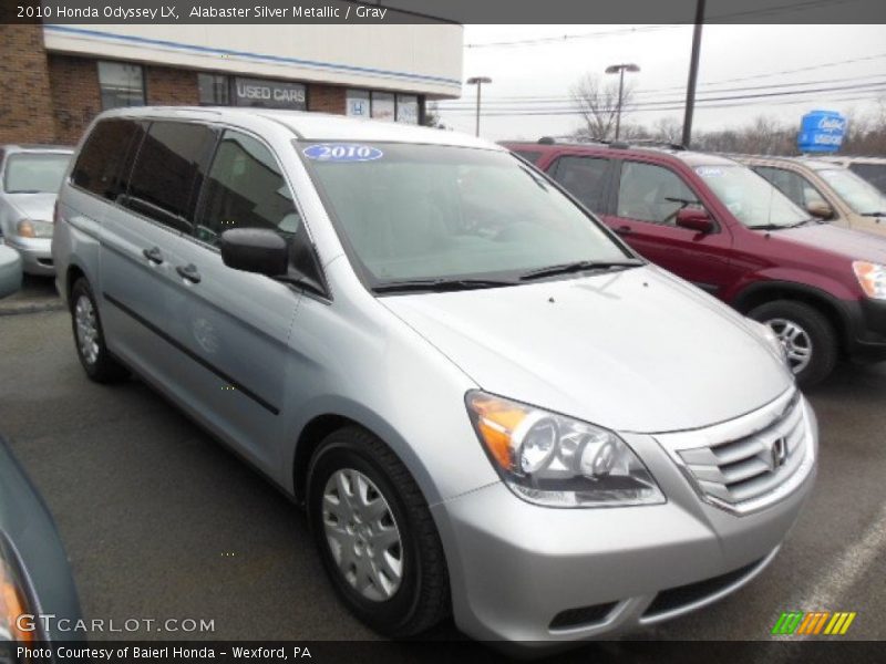 Front 3/4 View of 2010 Odyssey LX