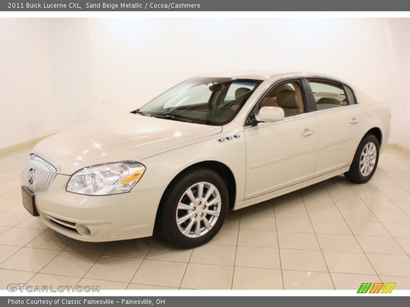 Sand Beige Metallic / Cocoa/Cashmere 2011 Buick Lucerne CXL