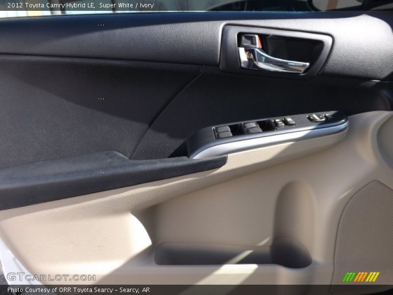 Super White / Ivory 2012 Toyota Camry Hybrid LE