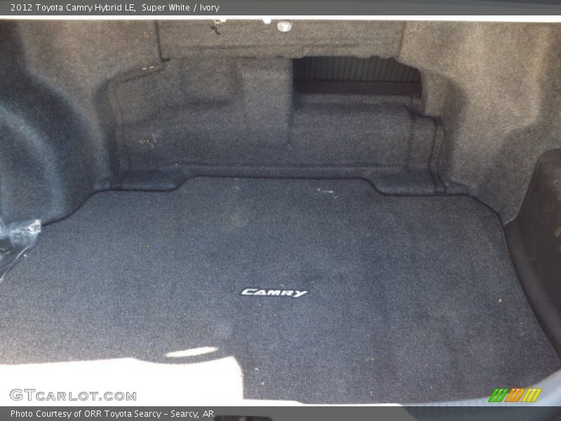 Super White / Ivory 2012 Toyota Camry Hybrid LE