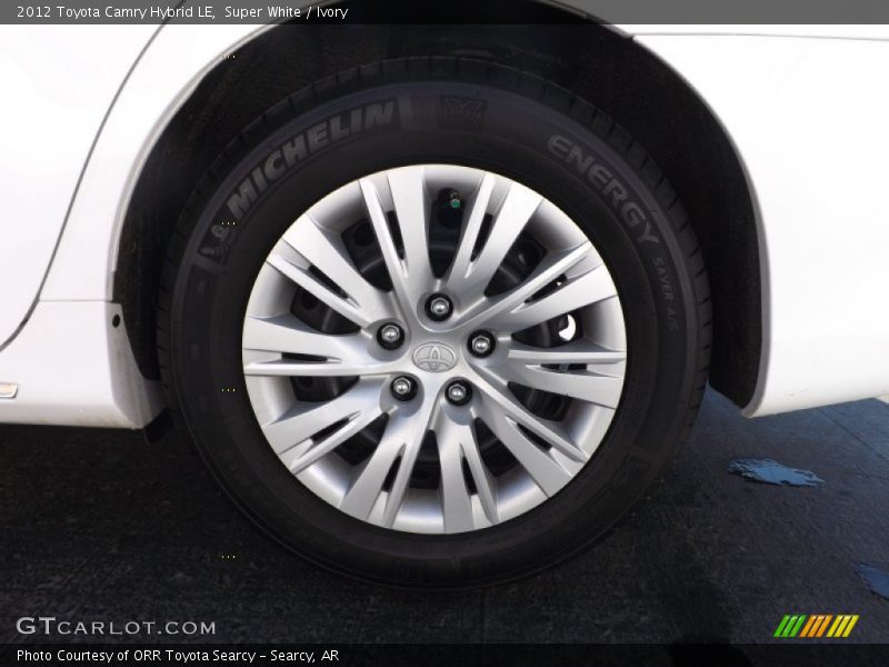 Super White / Ivory 2012 Toyota Camry Hybrid LE