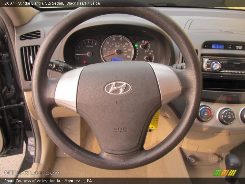  2007 Elantra GLS Sedan Steering Wheel
