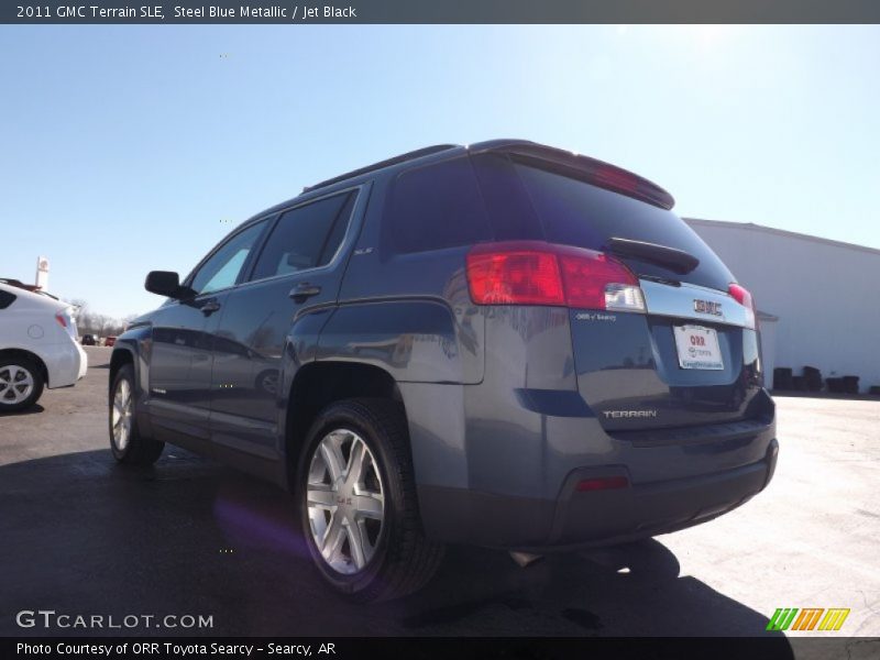 Steel Blue Metallic / Jet Black 2011 GMC Terrain SLE