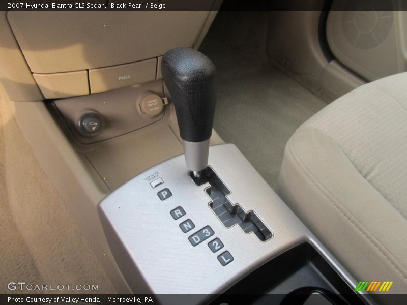  2007 Elantra GLS Sedan 4 Speed Automatic Shifter