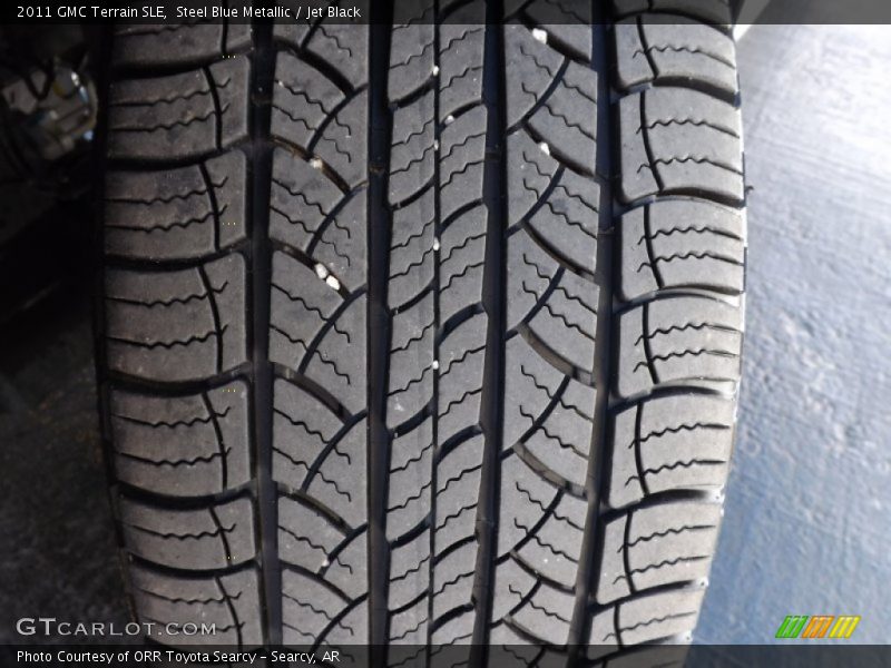 Steel Blue Metallic / Jet Black 2011 GMC Terrain SLE