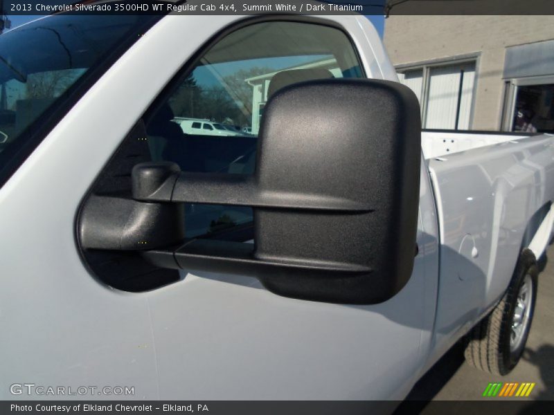 Summit White / Dark Titanium 2013 Chevrolet Silverado 3500HD WT Regular Cab 4x4