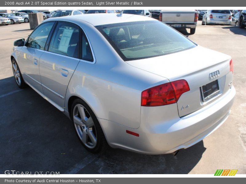 Light Silver Metallic / Black 2008 Audi A4 2.0T Special Edition quattro Sedan