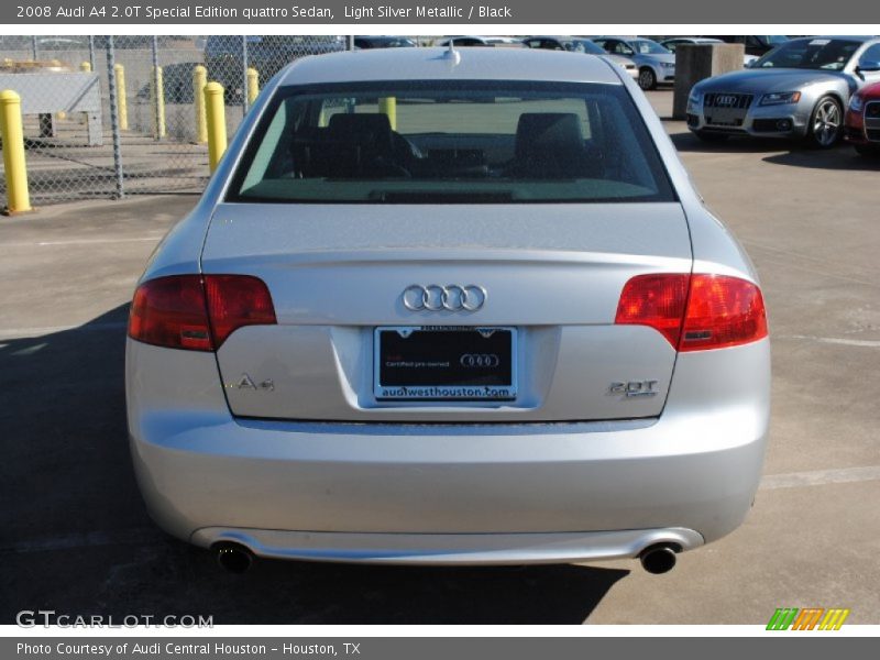 Light Silver Metallic / Black 2008 Audi A4 2.0T Special Edition quattro Sedan