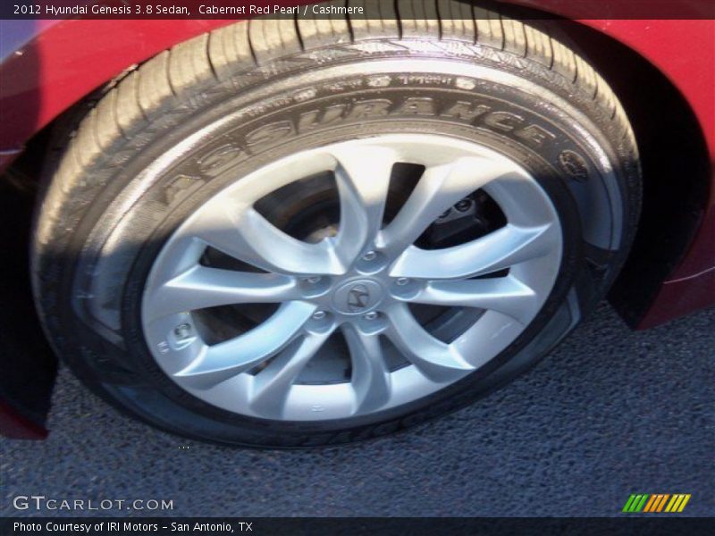 Cabernet Red Pearl / Cashmere 2012 Hyundai Genesis 3.8 Sedan