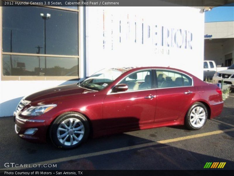 Cabernet Red Pearl / Cashmere 2012 Hyundai Genesis 3.8 Sedan