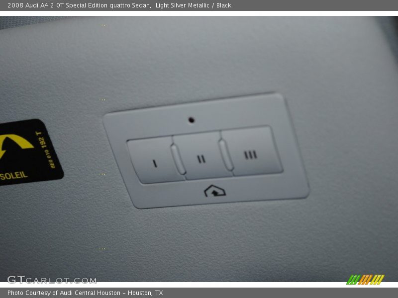 Light Silver Metallic / Black 2008 Audi A4 2.0T Special Edition quattro Sedan