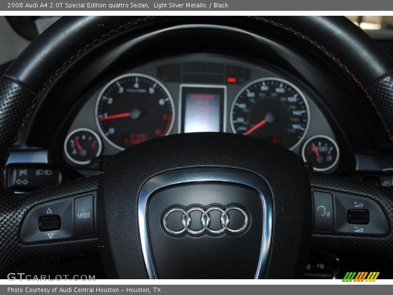Light Silver Metallic / Black 2008 Audi A4 2.0T Special Edition quattro Sedan