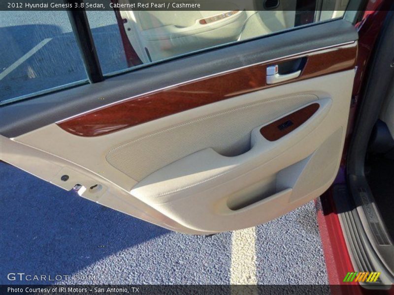 Cabernet Red Pearl / Cashmere 2012 Hyundai Genesis 3.8 Sedan
