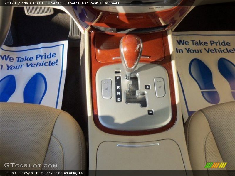 Cabernet Red Pearl / Cashmere 2012 Hyundai Genesis 3.8 Sedan