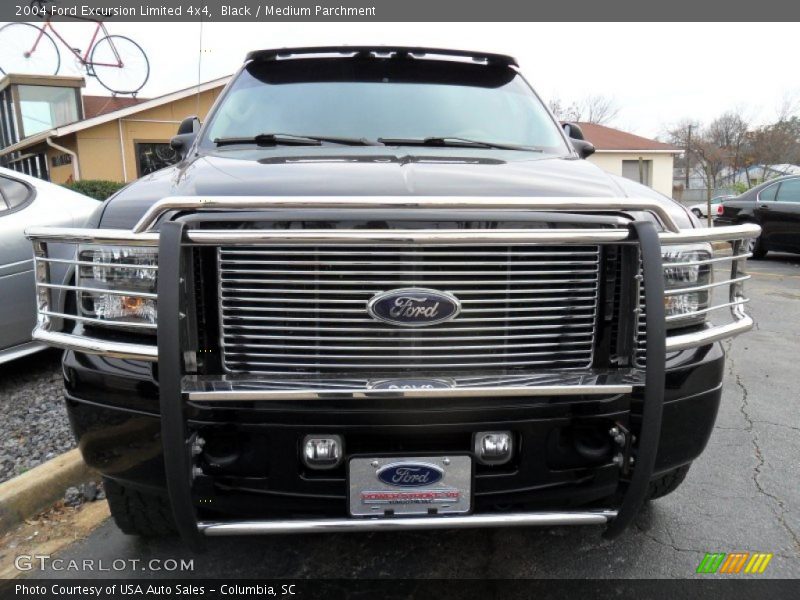 Black / Medium Parchment 2004 Ford Excursion Limited 4x4