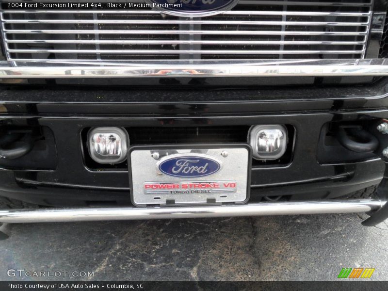 Black / Medium Parchment 2004 Ford Excursion Limited 4x4