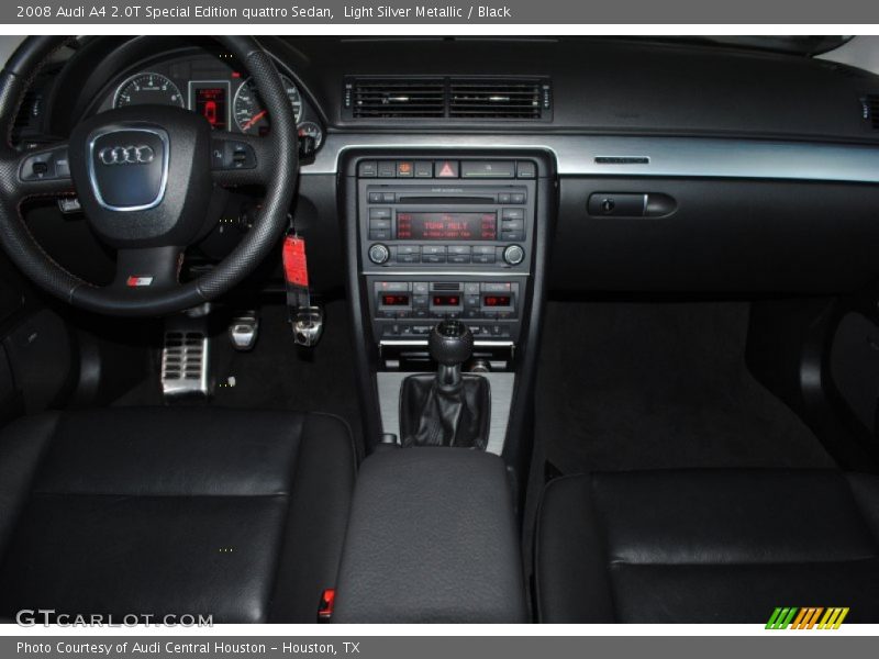 Light Silver Metallic / Black 2008 Audi A4 2.0T Special Edition quattro Sedan