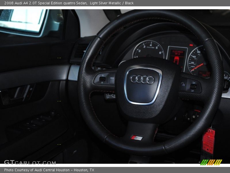Light Silver Metallic / Black 2008 Audi A4 2.0T Special Edition quattro Sedan
