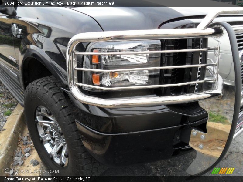 Black / Medium Parchment 2004 Ford Excursion Limited 4x4