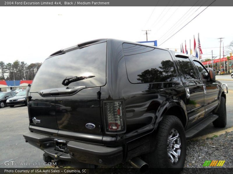 Black / Medium Parchment 2004 Ford Excursion Limited 4x4