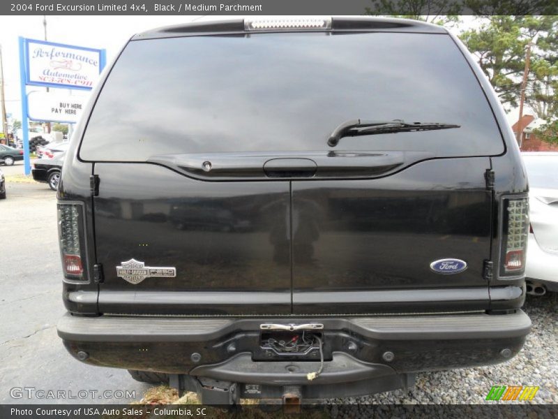 Black / Medium Parchment 2004 Ford Excursion Limited 4x4