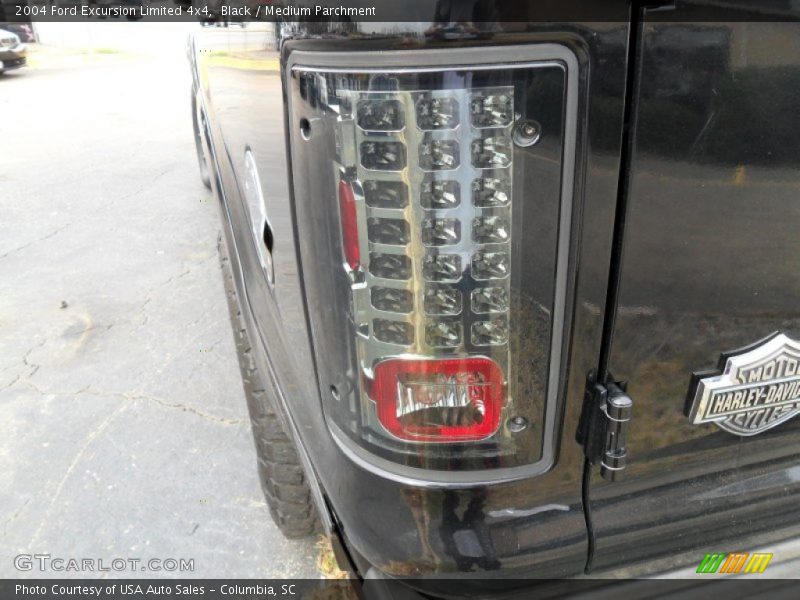 Black / Medium Parchment 2004 Ford Excursion Limited 4x4