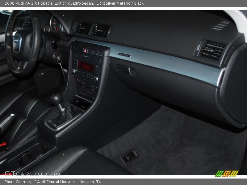 Light Silver Metallic / Black 2008 Audi A4 2.0T Special Edition quattro Sedan