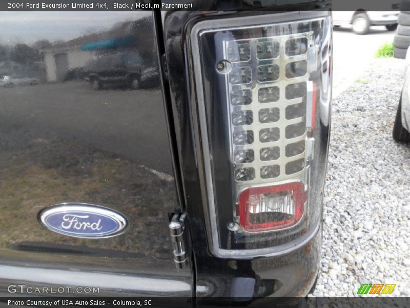 Black / Medium Parchment 2004 Ford Excursion Limited 4x4