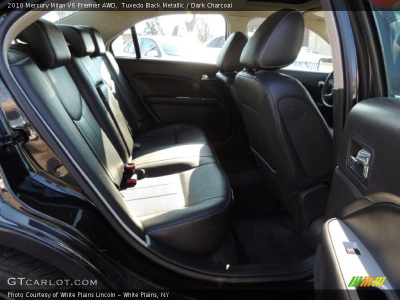 Tuxedo Black Metallic / Dark Charcoal 2010 Mercury Milan V6 Premier AWD