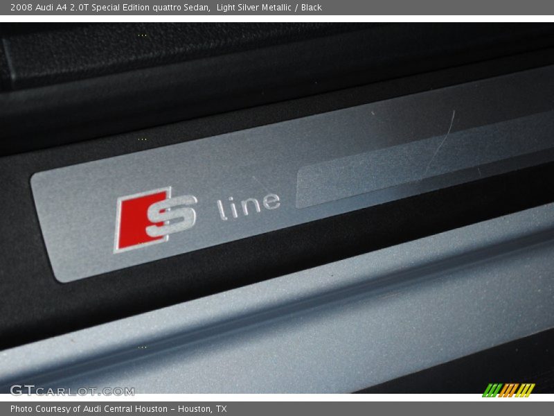 Light Silver Metallic / Black 2008 Audi A4 2.0T Special Edition quattro Sedan