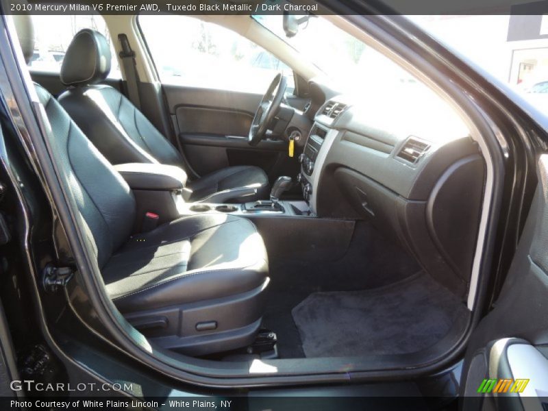 Tuxedo Black Metallic / Dark Charcoal 2010 Mercury Milan V6 Premier AWD