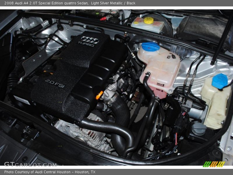 Light Silver Metallic / Black 2008 Audi A4 2.0T Special Edition quattro Sedan