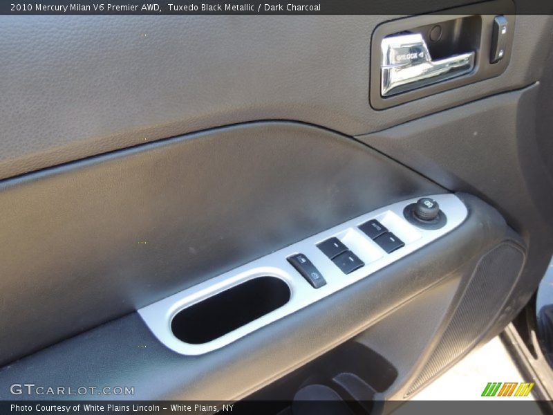 Tuxedo Black Metallic / Dark Charcoal 2010 Mercury Milan V6 Premier AWD