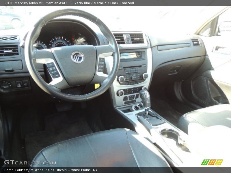 Tuxedo Black Metallic / Dark Charcoal 2010 Mercury Milan V6 Premier AWD