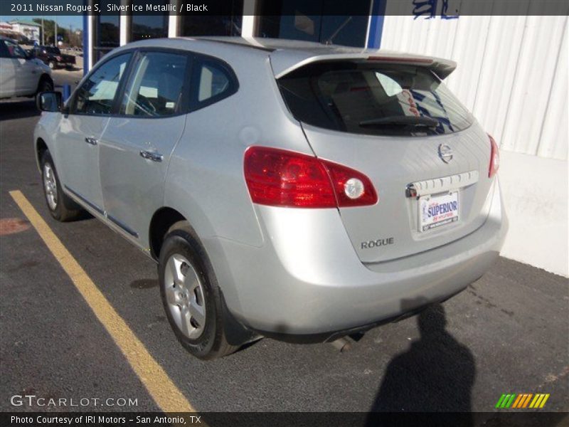 Silver Ice Metallic / Black 2011 Nissan Rogue S