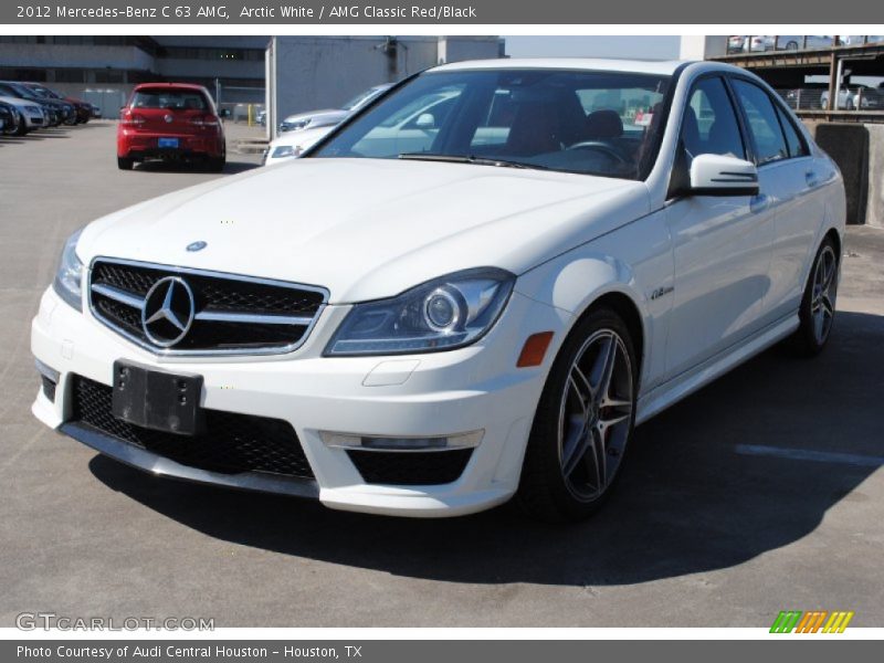 Front 3/4 View of 2012 C 63 AMG