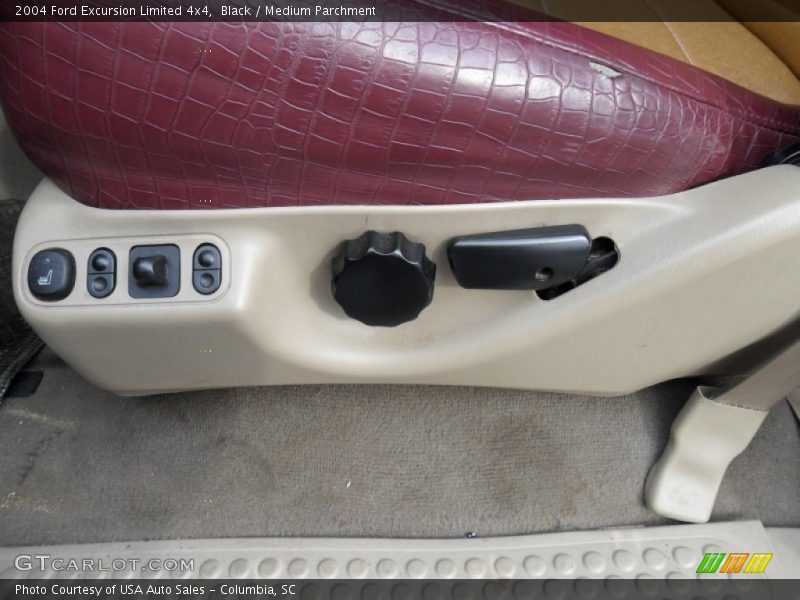 Black / Medium Parchment 2004 Ford Excursion Limited 4x4