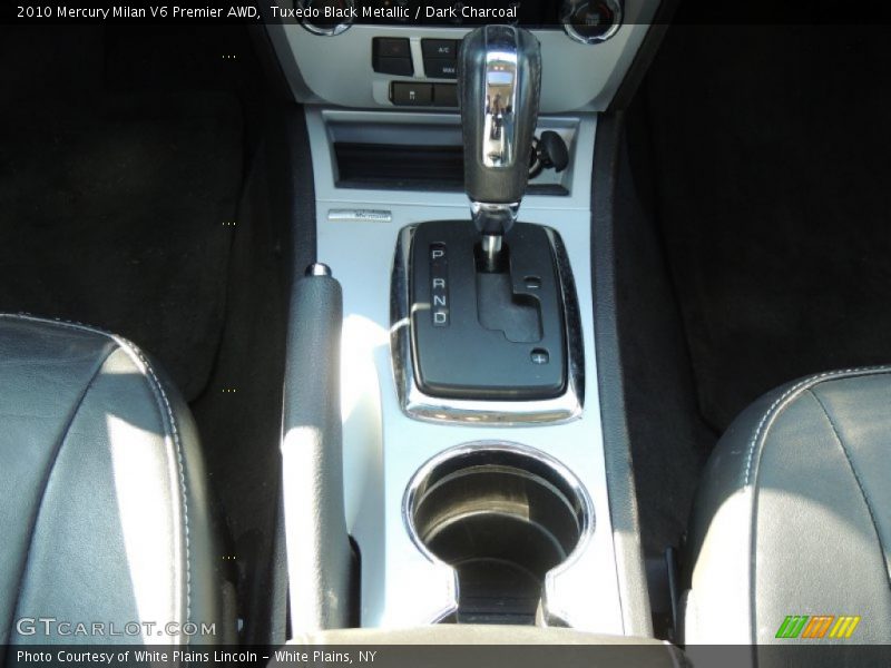 Tuxedo Black Metallic / Dark Charcoal 2010 Mercury Milan V6 Premier AWD