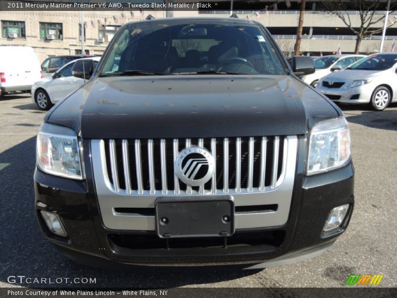 Tuxedo Black Metallic / Black 2011 Mercury Mariner Premier V6 AWD