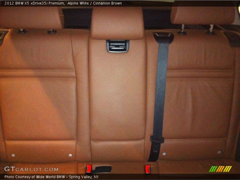 Alpine White / Cinnamon Brown 2012 BMW X5 xDrive35i Premium