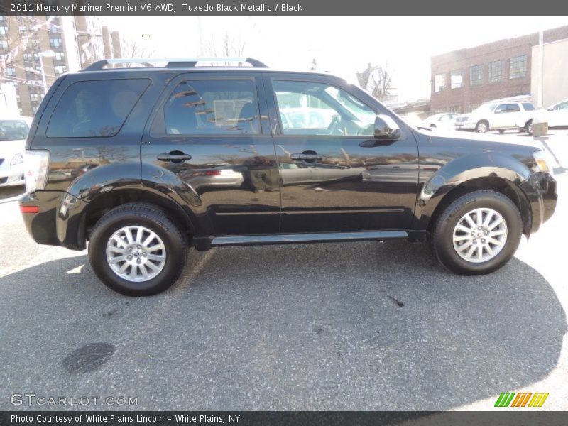 Tuxedo Black Metallic / Black 2011 Mercury Mariner Premier V6 AWD