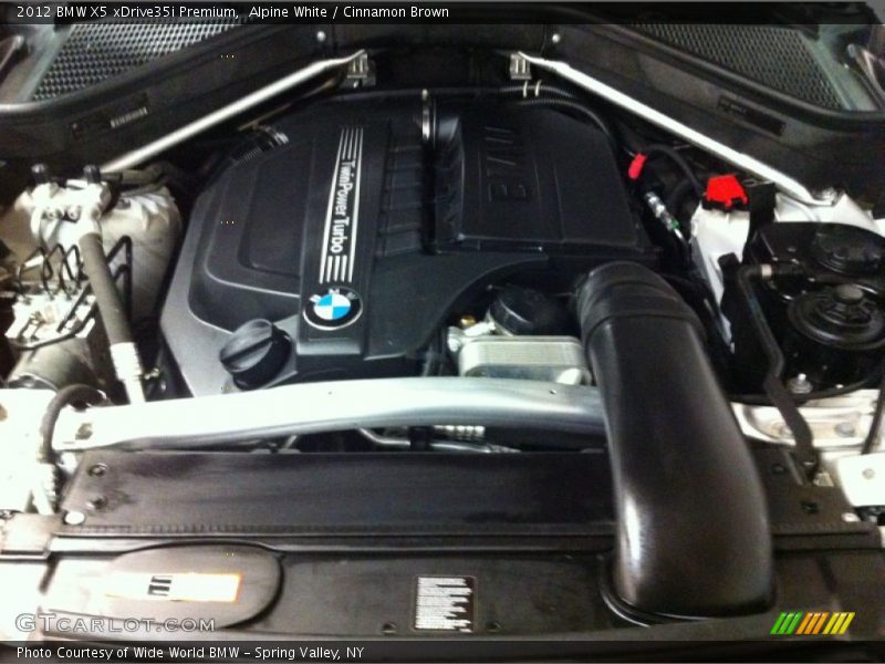  2012 X5 xDrive35i Premium Engine - 3.0 Liter DI TwinPower Turbo DOHC 24-Valve VVT Inline 6 Cylinder