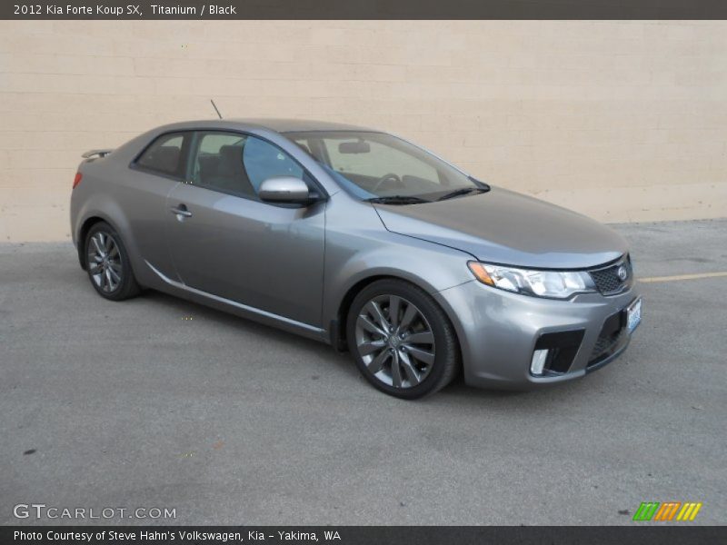 Titanium / Black 2012 Kia Forte Koup SX