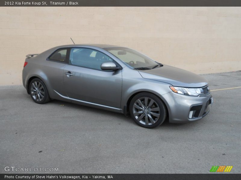 Titanium / Black 2012 Kia Forte Koup SX