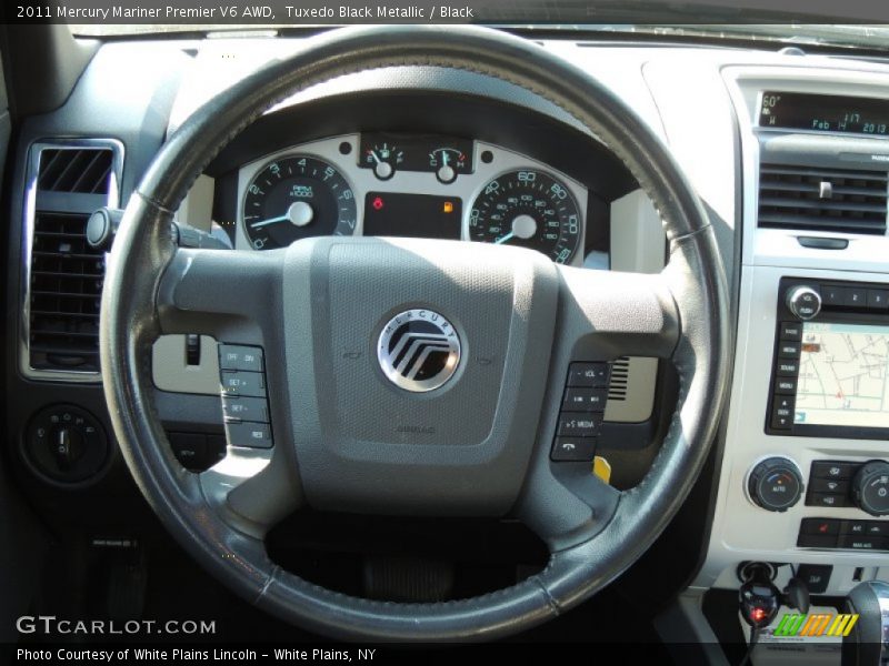  2011 Mariner Premier V6 AWD Steering Wheel