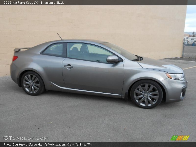 Titanium / Black 2012 Kia Forte Koup SX