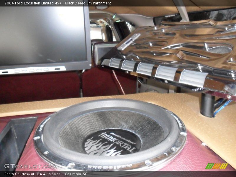 Black / Medium Parchment 2004 Ford Excursion Limited 4x4