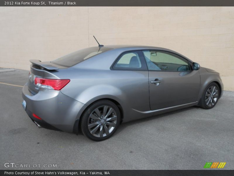Titanium / Black 2012 Kia Forte Koup SX