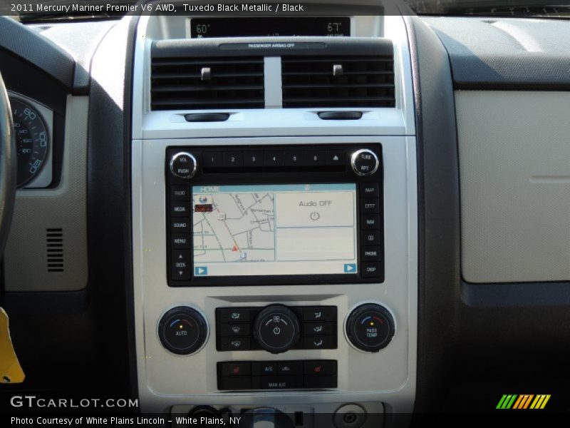 Navigation of 2011 Mariner Premier V6 AWD