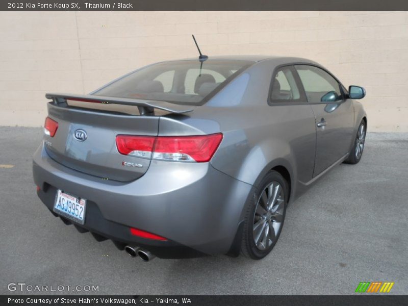 Titanium / Black 2012 Kia Forte Koup SX